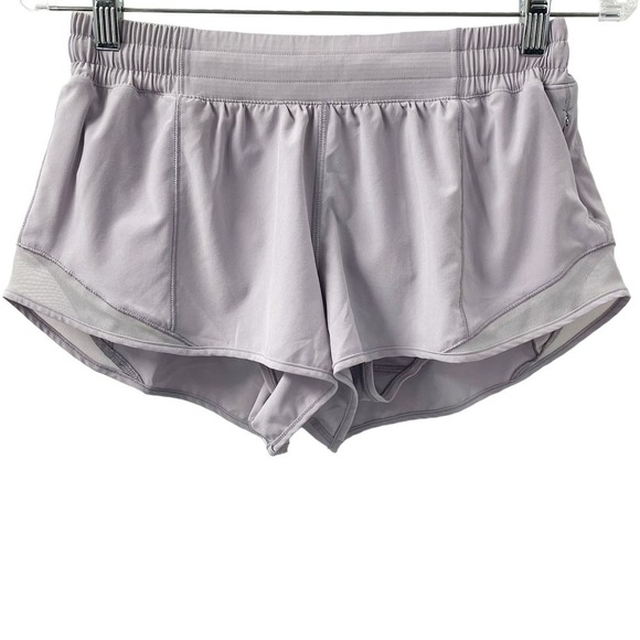 Lululemon 8 Hotty Hot Short II 2.5" Faint Lavender Swift W7AHQR - Picture 5 of 9